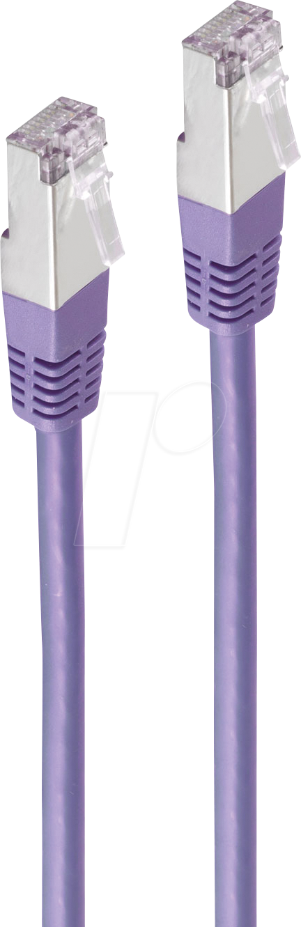 SHVP BS75215V - Patchkabel, Cat.5e, SF/UTP, violett, 5m von SHIVERPEAKS