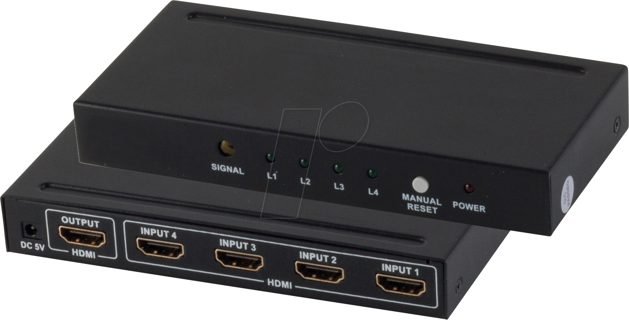 SHVP SP05-02004 - HDMI Switch, 4-Port, 4K2K, 3D SHVP SP05-02004 - HDMI Switch, 4-Port, 4K2K, 3D von SHIVERPEAKS