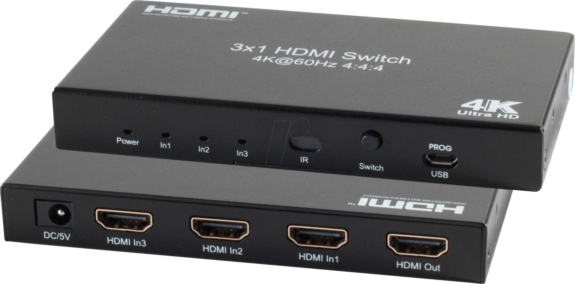 SHVP SP05-20001 - HDMI™ Umschalter 4K/2K 60 Hz, HDR, 3in / 1out von SHIVERPEAKS