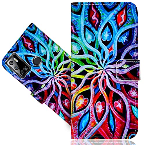 SHIYENA Handyhülle für Cubot C20, Leder Kartenfach Stand Flip Case Wallet Lederhülle Handytasche Schutzhülle Klapphülle für Cubot C20 Hülle von SHIYENA