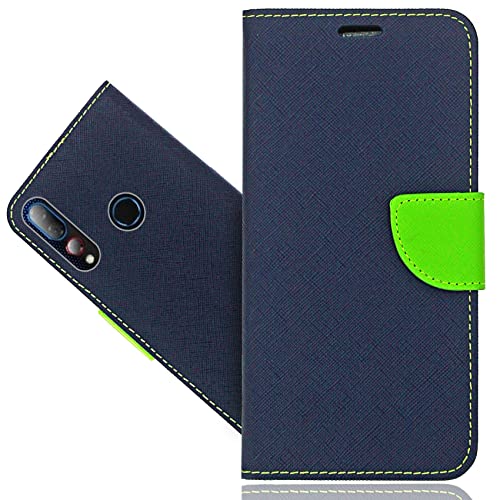 SHIYENA Handyhülle für HTC Desire 19 Plus, Leder Kartenfach Stand Flip Case Wallet Lederhülle Handytasche Schutzhülle Klapphülle für HTC Desire 19 Plus Hülle von SHIYENA