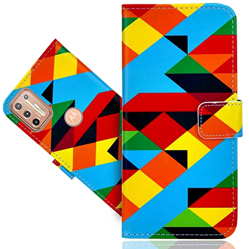 SHIYENA Handyhülle für Motorola Moto G9 Plus, Leder Kartenfach Stand Flip Case Wallet Lederhülle Handytasche Schutzhülle Klapphülle für Motorola Moto G9 Plus Hülle von SHIYENA