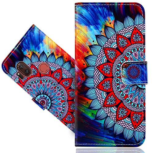 SHIYENA Handyhülle für Motorola One Hyper, Leder Kartenfach Stand Flip Case Wallet Lederhülle Handytasche Schutzhülle Klapphülle für Motorola One Hyper Hülle von SHIYENA