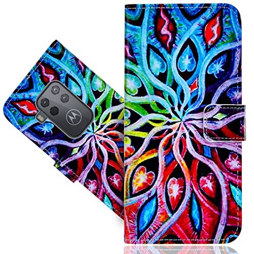 SHIYENA Handyhülle für Motorola One Zoom/Motorola One Pro, Leder Kartenfach Stand Flip Case Wallet Lederhülle Handytasche Schutzhülle Klapphülle Hülle von SHIYENA