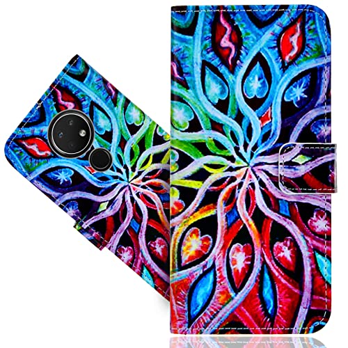 SHIYENA Handyhülle für Nokia 6.2 / Nokia 7.2, Leder Kartenfach Stand Flip Case Wallet Lederhülle Handytasche Schutzhülle Klapphülle Hülle von SHIYENA