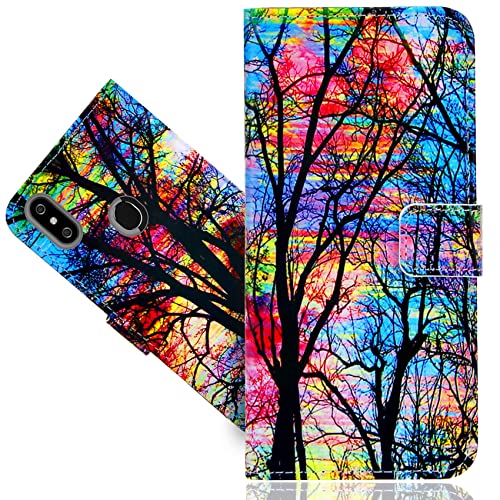SHIYENA Handyhülle für Oukitel C15 Pro, Leder Kartenfach Stand Flip Case Wallet Lederhülle Handytasche Schutzhülle Klapphülle für Oukitel C15 Pro Hülle von SHIYENA