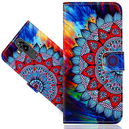SHIYENA Handyhülle für TP-Link Neffos X9, Leder Kartenfach Stand Flip Case Wallet Lederhülle Handytasche Schutzhülle Klapphülle Hülle von SHIYENA