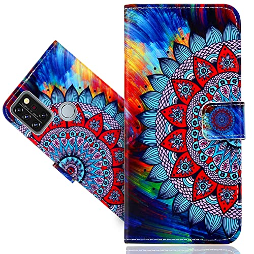 SHIYENA Handyhülle für UMIDIGI A7 Pro/UMIDIGI A9 Pro, Leder Kartenfach Stand Flip Case Wallet Lederhülle Handytasche Schutzhülle Klapphülle Hülle von SHIYENA