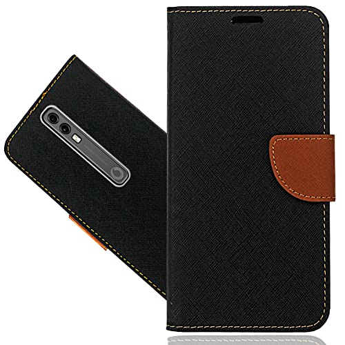 SHIYENA Handyhülle für Vodafone Smart N10, Leder Kartenfach Stand Flip Case Wallet Lederhülle Handytasche Schutzhülle Klapphülle Hülle von SHIYENA
