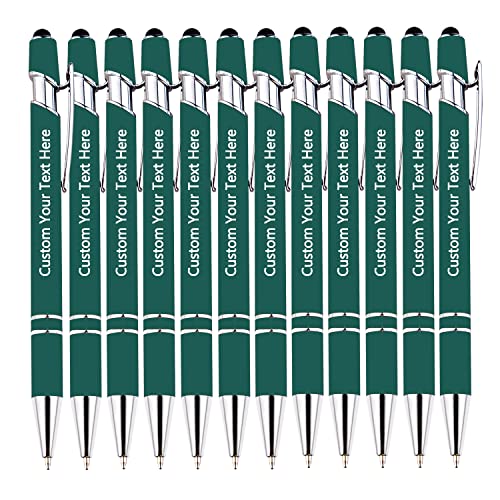SHKINETARRY Individuelle Stifte, personalisierte Namensstifte, individuell gravierte Stifte mit Stylus, Weihnachten, Hochzeit, Geschäftsgeschenke, 48er-Pack, schwarze Tinte SHKINETARRY Individuelle Stifte, personalisierte Namensstifte, individuell gravierte Stifte mit Stylus, Weihnachten, Hochzeit, Geschäftsgeschenke, 48er-Pack, schwarze Tinte von SHKINETARRY