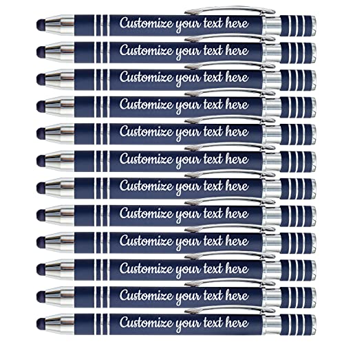 SHKINETARRY Individuelle Stifte, personalisierte Stifte mit Namenstext, individuell gravierter Stift mit Stylus für Hochzeiten, Business, Männer und Frauen, 24er-Pack, schwarze Tinte SHKINETARRY Individuelle Stifte, personalisierte Stifte mit Namenstext, individuell gravierter Stift mit Stylus für Hochzeiten, Business, Männer und Frauen, 24er-Pack, schwarze Tinte von SHKINETARRY