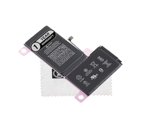 Akku für iPhone XS Max, 3174 mAh, mit Reinigungstuch Shlok von SHLOK