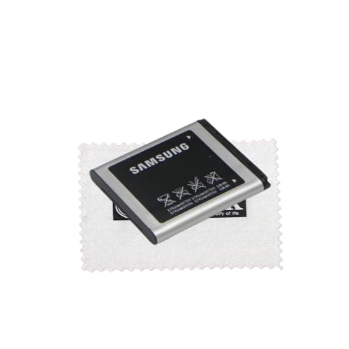 SHLOK Original Akku AB483640BU für Samsung C3050,J600,J610,J750,L600,M600 Bildschirm-Reinigungstuch von SHLOK
