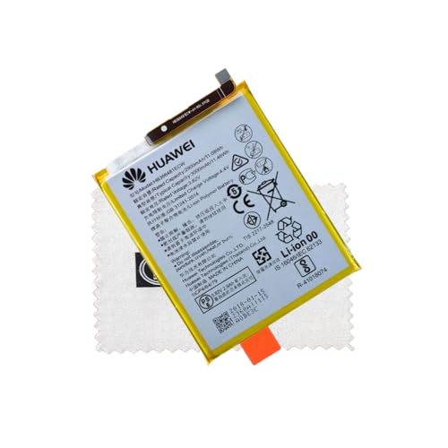 Original Akku Batterie HB366481ECW für Huawei p9, p9 Lite, p10 Lite, p8 Lite 2017, Honor 8, Honor 5c, Honor 7 Lite Akku-Batterien mit Reinigungstuch Shlok von SHLOK