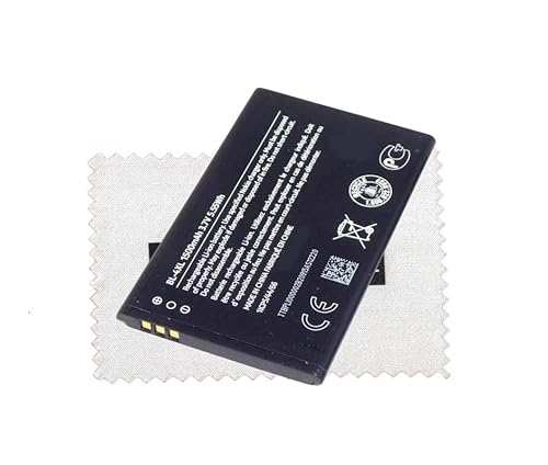 Original Akku für BL-4XL für Nokia 6300 4G, 8000 4G, TA-1286, TA-1287, TA-1291, TA-1294, TA-1300, TA-1303, TA-1305, TA-1311, TA-1324, TA1307, inkl. Reinigungstuch Bildschirmreinigung Shlok Original Akku für BL-4XL für Nokia 6300 4G, 8000 4G, TA-1286, TA-1287, TA-1291, TA-1294, TA-1300, TA-1303, TA-1305, TA-1311, TA-1324, TA1307, inkl. Reinigungstuch Bildschirmreinigung Shlok von SHLOK