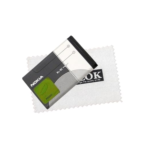 SHLOK Original Nokia BL-5C Li-ION-Akku für Nokia 220DS, 222, 222 DS, 2310, 2323C, 2330C, 2600, 2610, 2626, 2700C, 3100, 3109C, 3110C, 3110e Reinigungstuch SHLOK Original Nokia BL-5C Li-ION-Akku für Nokia 220DS, 222, 222 DS, 2310, 2323C, 2330C, 2600, 2610, 2626, 2700C, 3100, 3109C, 3110C, 3110e Reinigungstuch von SHLOK