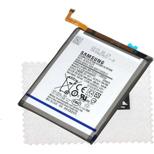 Original Akku für Samsung EB-BA908ABY für Galaxy A90 5G (A908B) mit Displayputztuch Shlok von SHLOK