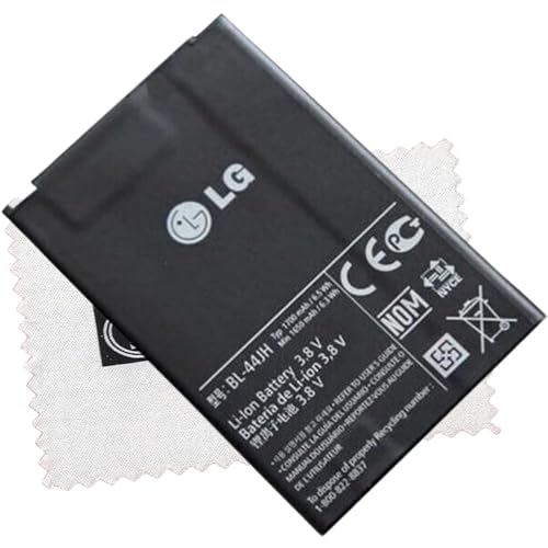 Original LG Akku BL-44JH für Optimus L7 P700 /Wine Smart H410 /Optimus L5 II E460 /Optimus L3 II E430 mit Shlok Reinigungstuch Original LG Akku BL-44JH für Optimus L7 P700 /Wine Smart H410 /Optimus L5 II E460 /Optimus L3 II E430 mit Shlok Reinigungstuch von SHLOK