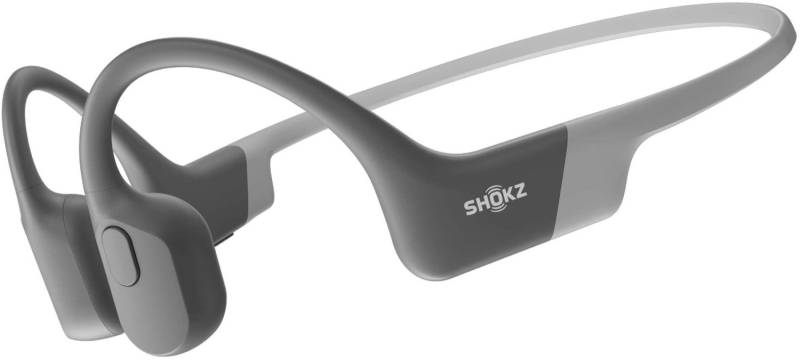 OpenRun Knochenschall Bluetooth-Kopfhörer grau von SHOKZ
