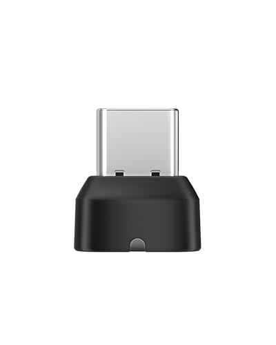 SHOKZ Loop 120 USB-C Drahtlosadapter, Dongle für OpenComm 2/OpenComm 2UC 2025 Upgrade Bluetooth-Headset, Nahtloses Benutzererlebnis für PC/MAC Desktop und Laptop, Plug-and-Play von SHOKZ