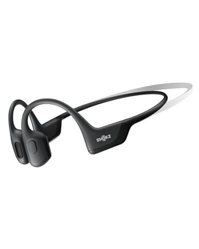 SHOKZ [Mini Size OpenRun Pro Mini Knochenschall Kopfhörer, Open-Ear Kabellos Sport Kopfhörer mit Mikrofon, Bluetooth Bone Conduction Headset, Wasserdicht und Staubdicht, Soulmate für Sport, Schwarz von SHOKZ