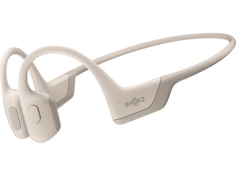 SHOKZ OpenRun Pro, Open-ear Kopfhörer Bluetooth Beige von SHOKZ