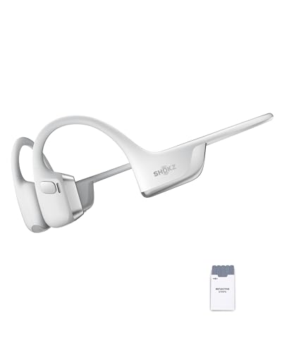 SHOKZ OpenRun Pro 2 Knochenschall Sportkopfhörer, Open-Ear-Ohrhörer mit Bluetooth 5.3, Mikrofon mit Geräuschunterdrückung, IP55 wasserdicht, 12 Std. Wiedergabe, USB-C Schnellladung, Silbern SHOKZ OpenRun Pro 2 Knochenschall Sportkopfhörer, Open-Ear-Ohrhörer mit Bluetooth 5.3, Mikrofon mit Geräuschunterdrückung, IP55 wasserdicht, 12 Std. Wiedergabe, USB-C Schnellladung, Silbern von SHOKZ