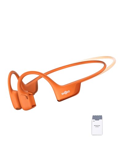 SHOKZ OpenRun Pro 2 Mini Knochenschall Sportkopfhörer, Open-Ear-Ohrhörer mit Bluetooth 5.3, Mikrofon mit Geräuschunterdrückung, IP55 wasserdicht, 12 Std. Wiedergabe, USB-C Schnellladung, Orange SHOKZ OpenRun Pro 2 Mini Knochenschall Sportkopfhörer, Open-Ear-Ohrhörer mit Bluetooth 5.3, Mikrofon mit Geräuschunterdrückung, IP55 wasserdicht, 12 Std. Wiedergabe, USB-C Schnellladung, Orange von SHOKZ