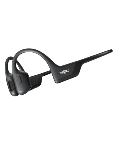 SHOKZ OpenRun Pro Knochenschall Kopfhörer, Open-Ear Bluetooth Kopfhörer mit Noise-Cancelling Mikrofon, IP55 wasserdichte kabellose Ohrhörer zum Laufen, 10 Std Spielzeit, mit Sport-Stirnband, Schwarz SHOKZ OpenRun Pro Knochenschall Kopfhörer, Open-Ear Bluetooth Kopfhörer mit Noise-Cancelling Mikrofon, IP55 wasserdichte kabellose Ohrhörer zum Laufen, 10 Std Spielzeit, mit Sport-Stirnband, Schwarz von SHOKZ