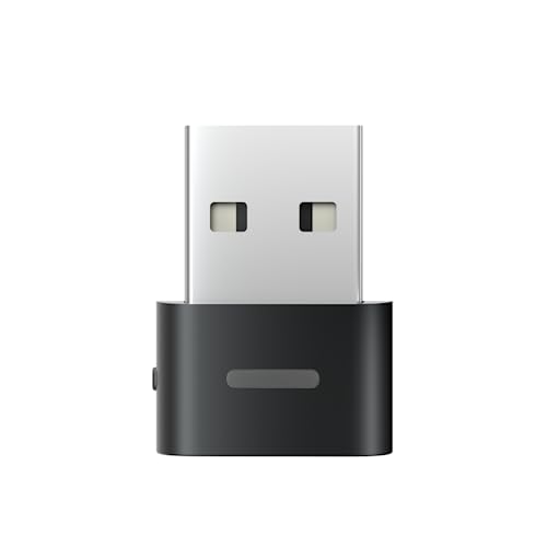 Shokz Loop 110 USB-A Bluetooth 5.1 Adapter Dongle(geeignet für OpenComm/OpenComm UC, nahtlosere Benutzererfahrung für PC Laptop Desktop Computer Office)… von SHOKZ