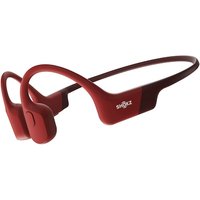 Shokz OpenRun Red Knochenschall-Sportkopfhörer Bluetooth Open-Ear von Shokz