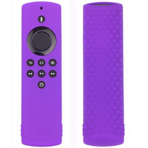 SHOTAY Silikonhülle Für Amazon Fire TV Stick Lite Fernbedienung Stoßfeste Anti-Rutsch-Ersatz-Schutzhülle Lila SHOTAY Silikonhülle Für Amazon Fire TV Stick Lite Fernbedienung Stoßfeste Anti-Rutsch-Ersatz-Schutzhülle Lila von SHOTAY
