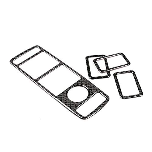 Auto Innenstyling Auto Interior Window Lift Schalter Knopf Rahmenabdeckung Verkleidung Für Mercedes Für B-enz A B C E CLA GLA GLE ML Klasse von SHOUXI