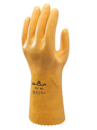 SHOWA 771, Nitril – Beschichtung, Chemie, Gelb, 10/XL SHOWA 771, Nitril – Beschichtung, Chemie, Gelb, 10/XL von SHOWA