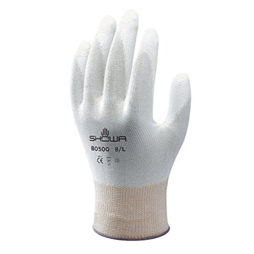 SHOWA B0500 Polyurethan – Beschichtung, Mehrzweck, Weiß mit weißer Beschichtung, 9/XL SHOWA B0500 Polyurethan – Beschichtung, Mehrzweck, Weiß mit weißer Beschichtung, 9/XL von SHOWA
