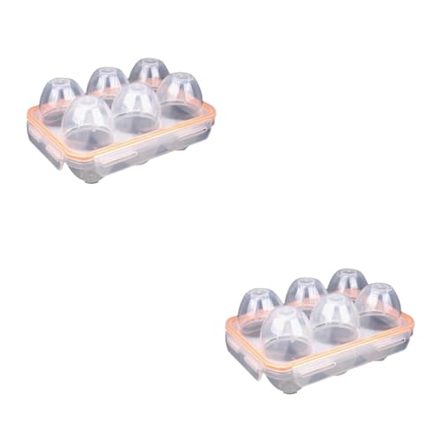 2 Stück Outdoor Eierkarton Eier Eieraufbewahrungsbehälter Eierhalter Kühlschrank Eierhalter Eierablage Für Kühlschrank Eierregal Eierständer Tragbarer Eierkoffer Outdoor SHOWERORO 2 Stück Outdoor Eierkarton Eier Eieraufbewahrungsbehälter Eierhalter Kühlschrank Eierhalter Eierablage Für Kühlschrank Eierregal Eierständer Tragbarer Eierkoffer Outdoor SHOWERORO von SHOWERORO