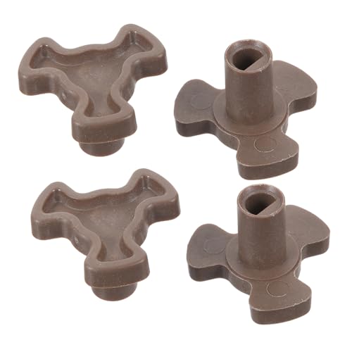 SHOWERORO Ersatzteile für Mikrowellenherde 4 Stück Drehteller-Rollenkupplungs-Tablettwellen für Markenkompatibilität SHOWERORO Ersatzteile für Mikrowellenherde 4 Stück Drehteller-Rollenkupplungs-Tablettwellen für Markenkompatibilität von SHOWERORO