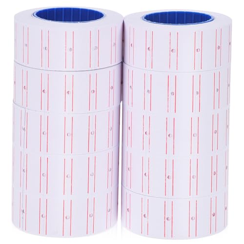 SHOWERORO 10Rollen Preisauszeichnungsgerät Selbstklebende Preisschilder für Einzelhandel pro Langlebig Mühelose Etikettierung Lesbarkeit für Optimalen SHOWERORO 10Rollen Preisauszeichnungsgerät Selbstklebende Preisschilder für Einzelhandel pro Langlebig Mühelose Etikettierung Lesbarkeit für Optimalen von SHOWERORO
