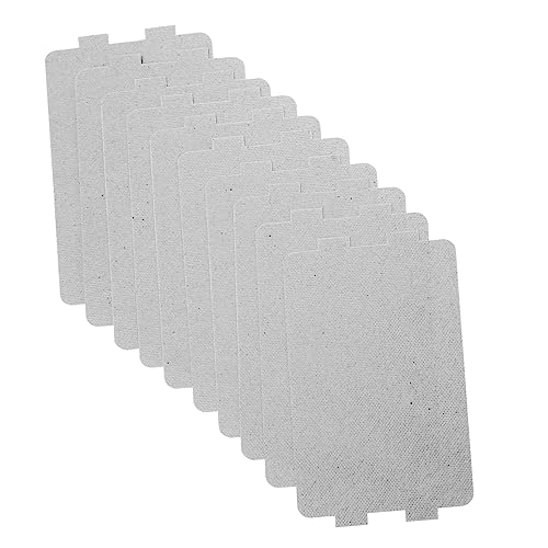 SHOWERORO 10 STÜCKE Mikrowellen-Glimmerplatte Blatt Isolierung Glimmerplatte Hitzebeständige Platte Zubehör für Mikrowelle SHOWERORO 10 STÜCKE Mikrowellen-Glimmerplatte Blatt Isolierung Glimmerplatte Hitzebeständige Platte Zubehör für Mikrowelle von SHOWERORO
