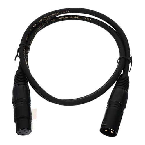 SHOWERORO 1M Xlr Kabel Männlich zu Weiblich Kupferdrahtleiter Symmetrisches Mikrofonkabel für Lautsprechersysteme für Mixer und Bühnenbeleuchtung Hohe Klangqualität SHOWERORO 1M Xlr Kabel Männlich zu Weiblich Kupferdrahtleiter Symmetrisches Mikrofonkabel für Lautsprechersysteme für Mixer und Bühnenbeleuchtung Hohe Klangqualität von SHOWERORO