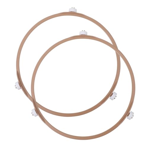 SHOWERORO 2St Ständer für Mikrowellenherde rundes Tablett Plattentellerringe für Mikrowellen mikrowelle halterung microwellenhalterrung rotierende Walze für Backbleche Mikrowellenrollenring SHOWERORO 2St Ständer für Mikrowellenherde rundes Tablett Plattentellerringe für Mikrowellen mikrowelle halterung microwellenhalterrung rotierende Walze für Backbleche Mikrowellenrollenring von SHOWERORO