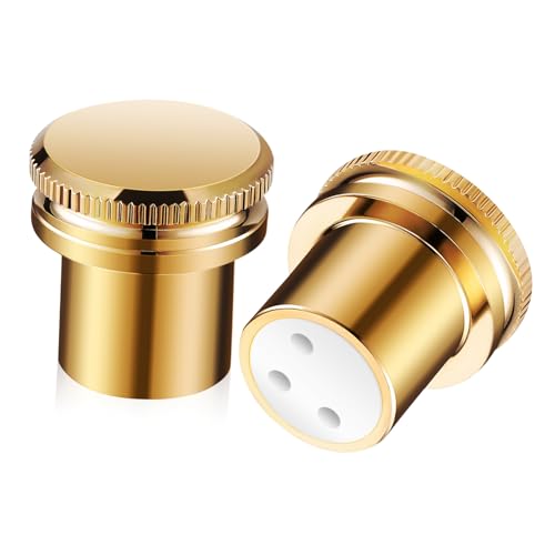 SHOWERORO 2Stücke Xlr Mikrofon Buchsenkappen Geräuschreduzierung und Staubschutz für Mikrofonkabeladapter Effektiver Schutz für Lautsprecher und Audio Geräte SHOWERORO 2Stücke Xlr Mikrofon Buchsenkappen Geräuschreduzierung und Staubschutz für Mikrofonkabeladapter Effektiver Schutz für Lautsprecher und Audio Geräte von SHOWERORO
