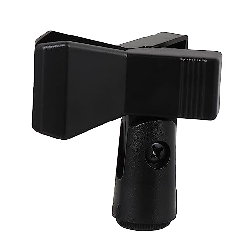 SHOWERORO 3Stücke Mikrofoncliphalter aus Universeller Mikrofonclip mit Verstellbarkeit Kompatibel mit Mikrofonen für Bühne von SHOWERORO