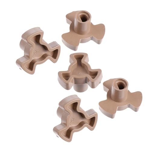 SHOWERORO 5 Stück Mikrowellen Drehteller Kupplungen Aus Rotierende Ersatzteile Für Mikrowellenherde Langlebige Und Robuste Kernteile Für Gleichmäßige Hitzeverteilung SHOWERORO 5 Stück Mikrowellen Drehteller Kupplungen Aus Rotierende Ersatzteile Für Mikrowellenherde Langlebige Und Robuste Kernteile Für Gleichmäßige Hitzeverteilung von SHOWERORO