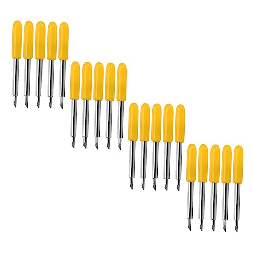 SHOWERORO Hochwertig – 50 Stück Klingen Für Vinyl-schneidewerkzeuge – 30° 45° 60° – Ersatz Für Graviermesser von SHOWERORO