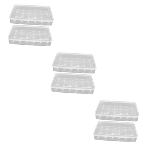 SHOWERORO 6 Stk Für Eier Geteilte Eierkiste Eierträger Eierhalter Für Die Küchenarbeitsplatte Aufbewahrungsbehälter Für Eier Kühlschrank Eierschublade Eier Tragen Pp SHOWERORO 6 Stk Für Eier Geteilte Eierkiste Eierträger Eierhalter Für Die Küchenarbeitsplatte Aufbewahrungsbehälter Für Eier Kühlschrank Eierschublade Eier Tragen Pp von SHOWERORO