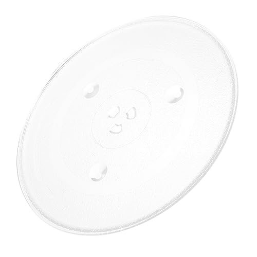 SHOWERORO Ersatz-Glasplatte für den Drehteller der Mikrowelle Material in Universalgröße leicht zu reinigen und zu installieren von SHOWERORO