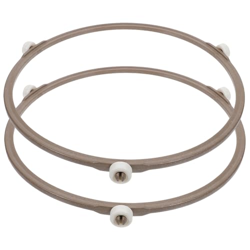 SHOWERORO Mikrowellenherdplatten 2 Stück Drehteller Tabletts Rollen Für Ausgewogenes Kochen SHOWERORO Mikrowellenherdplatten 2 Stück Drehteller Tabletts Rollen Für Ausgewogenes Kochen von SHOWERORO