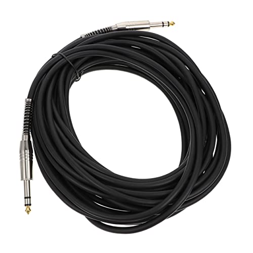 SHOWERORO Professionelles Audiokabel für Gitarre und Mikrofon Schwarzes Kabel mit Hoher Signalqualität und Exzellenter Zuverlässigkeit für Bühnenauftritte SHOWERORO Professionelles Audiokabel für Gitarre und Mikrofon Schwarzes Kabel mit Hoher Signalqualität und Exzellenter Zuverlässigkeit für Bühnenauftritte von SHOWERORO