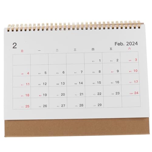 SHOWERORO Zarter Tischkalender Eleganter Standkalender für Büro und Zuhause Filigranes Design Praktische Desktop Dekoration Einfaches Umblättern Hochwertiges SHOWERORO Zarter Tischkalender Eleganter Standkalender für Büro und Zuhause Filigranes Design Praktische Desktop Dekoration Einfaches Umblättern Hochwertiges von SHOWERORO